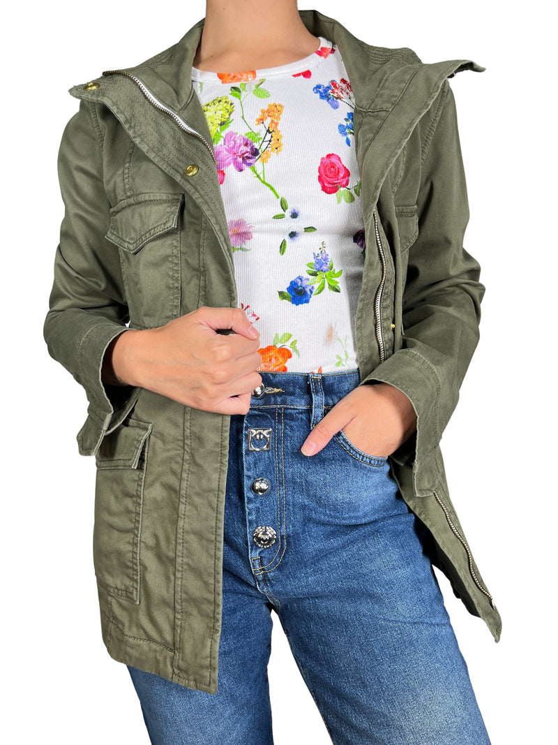 Chaqueta Verde Militar