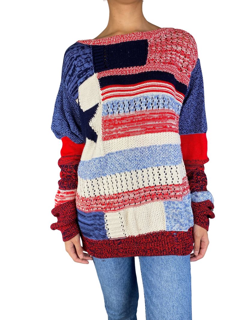 Sweater Tejido Multicolor