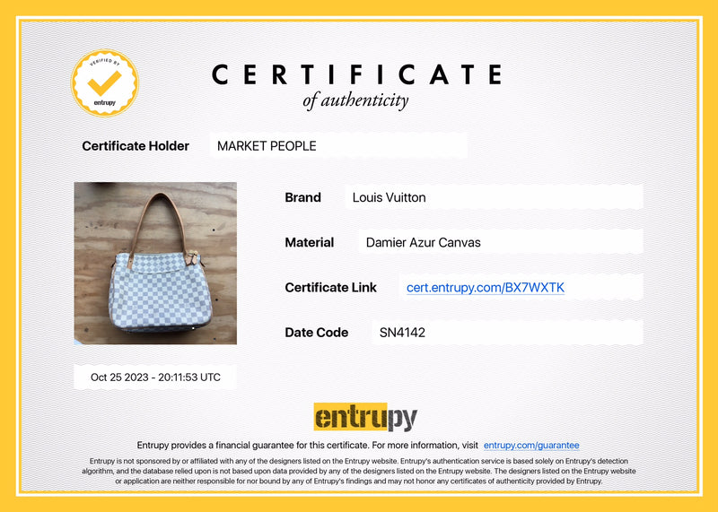 Cartera Damier Azur Figheri PM