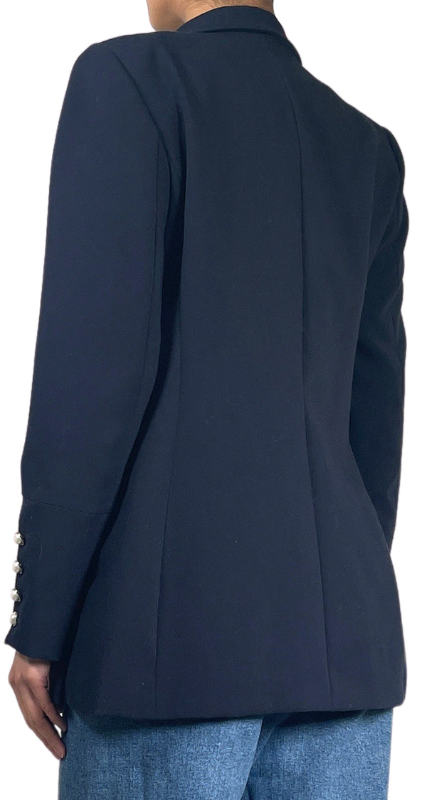Blazer Botones Perlas