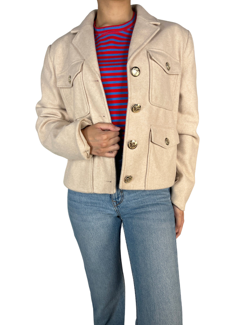 Chaqueta Beige