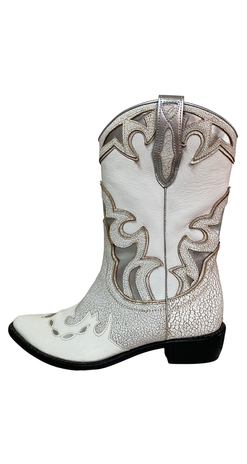 Botas Cowboy Blancas