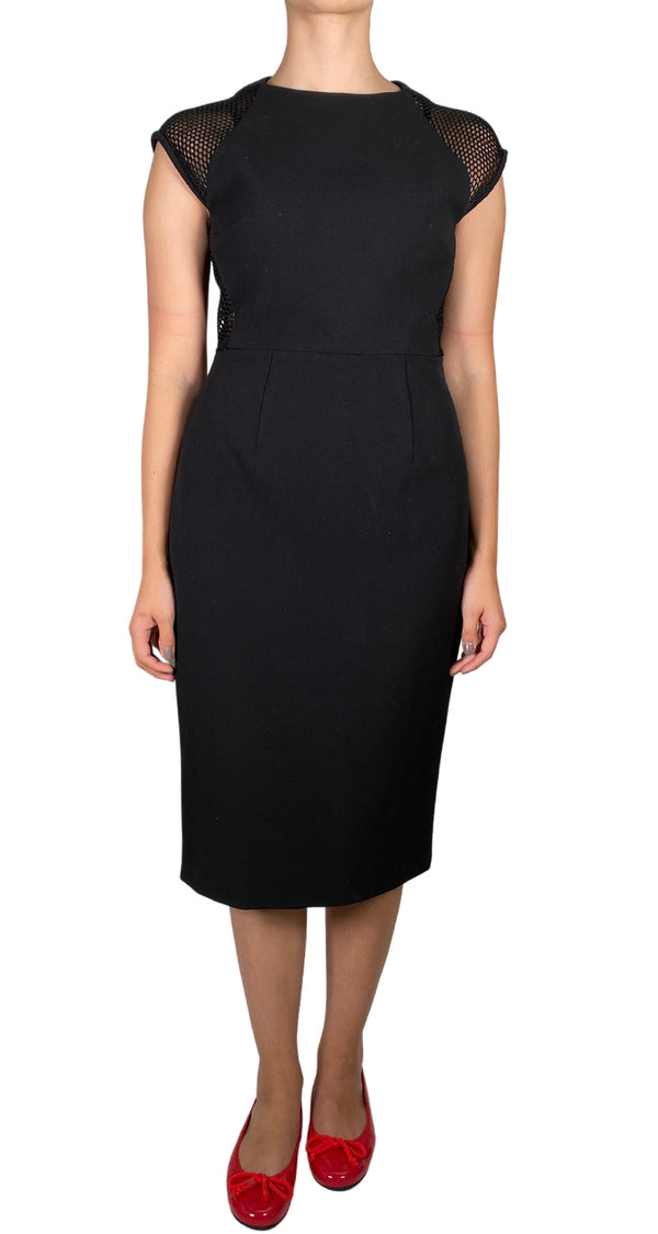 Vestido Malla Negro