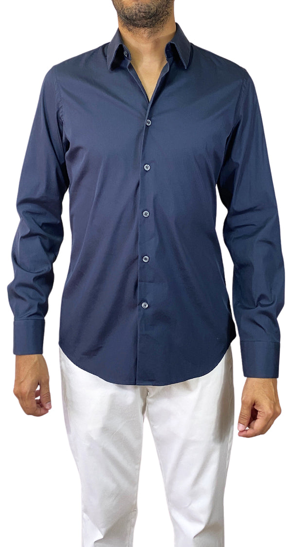 Camisa Azul Oscuro