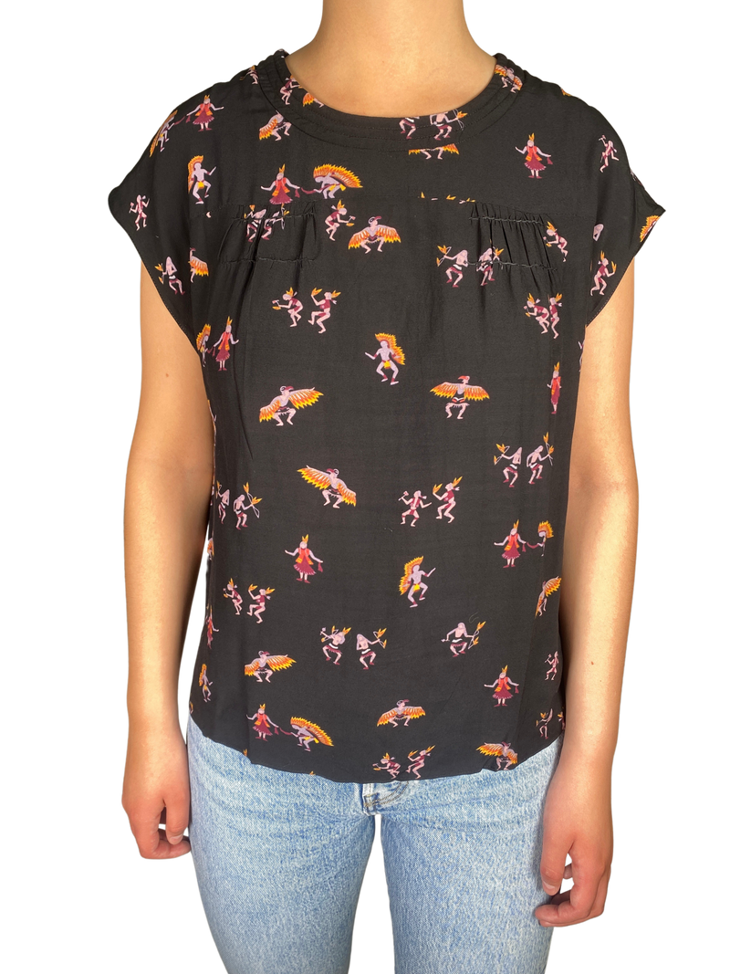 Blusa Estampado Indios