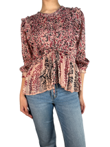 Blusa Alexandrie Print Pink