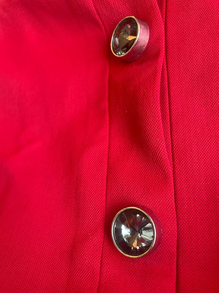 Chaqueta Roja Viscosa