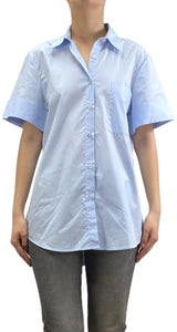 Camisa Rayas Celeste