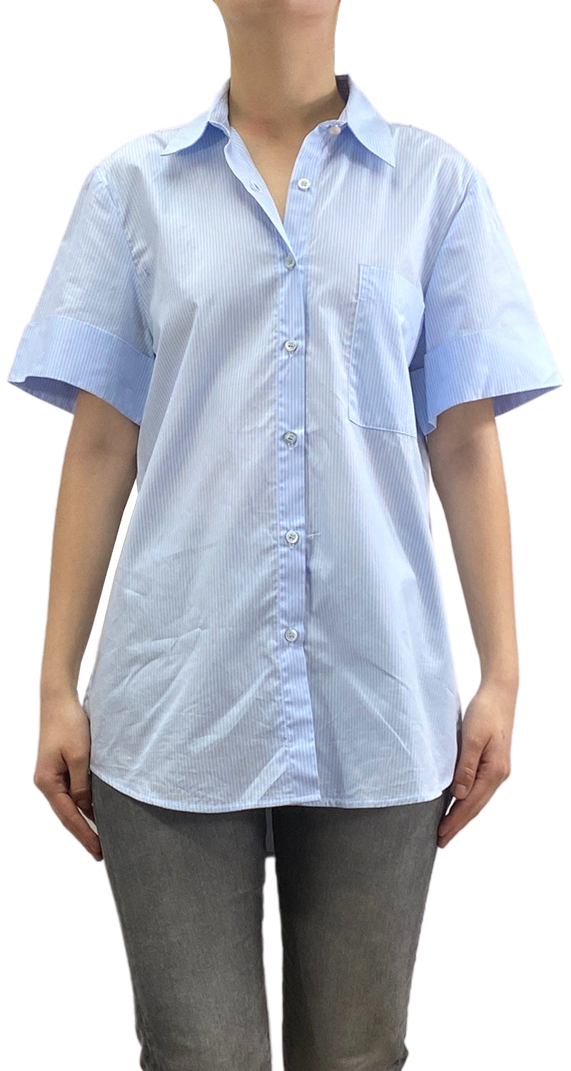 Camisa Rayas Celeste