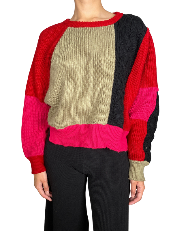 Sweater Multicolor Tejido