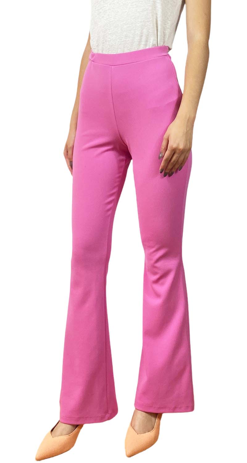 Pantalón de Tela Rosado