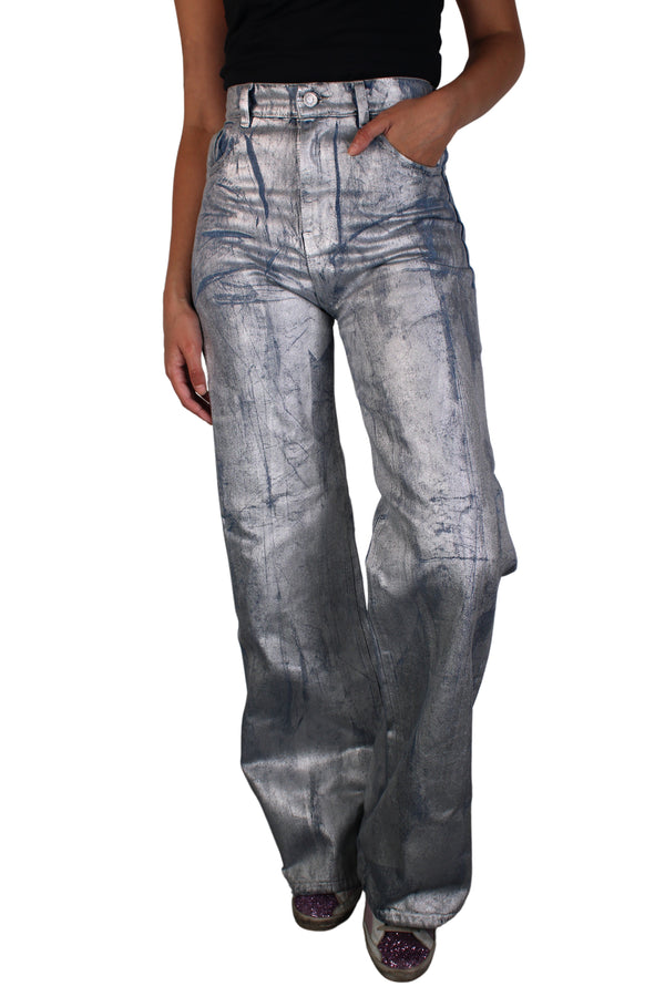 Jeans Metalizado