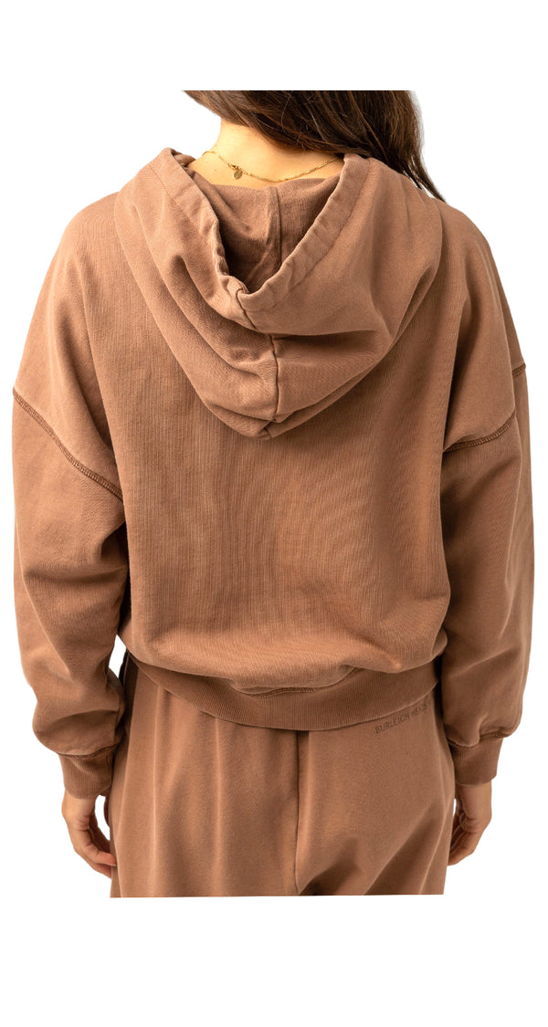 Ladies Core Hooded Fleece Cho