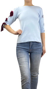 Polera Celeste
