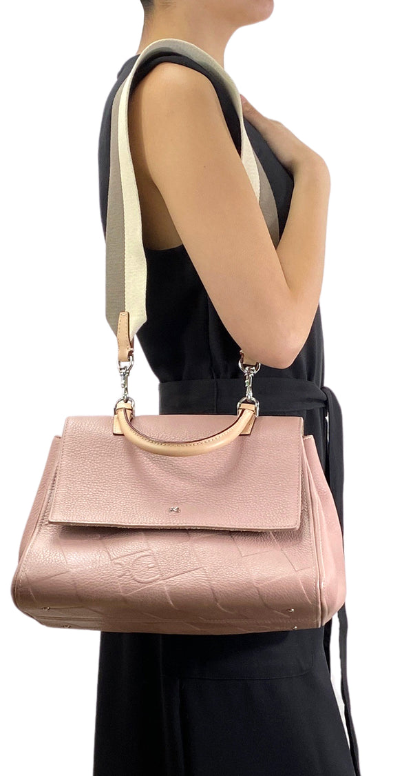 Cartera Rosa Palo
