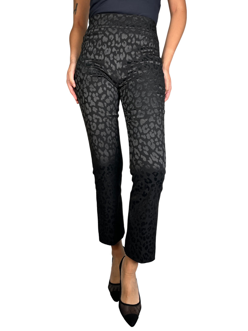 Pantalón Animal Print Negro