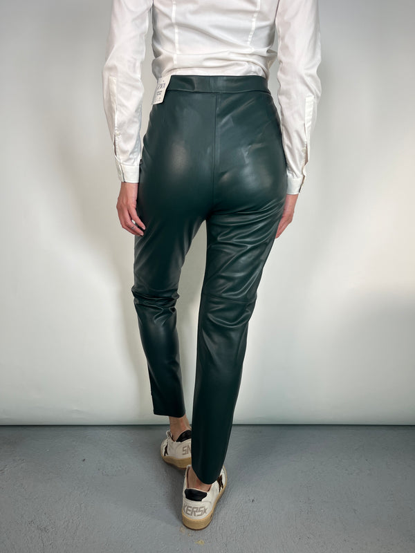 Legging Hi - Rise Cuero Vegano