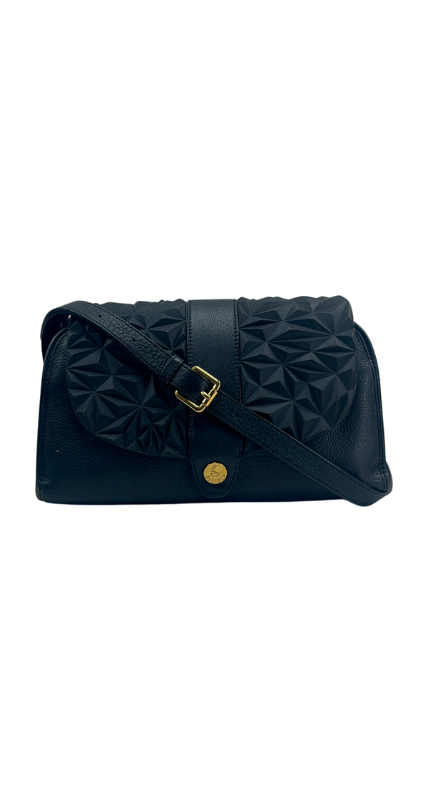 Cartera Relieve Negra