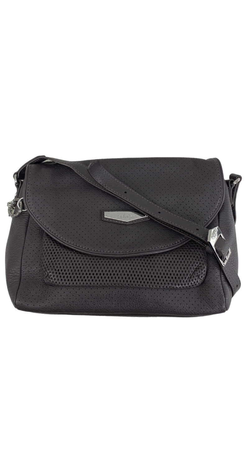 Bolso Cuero Morado