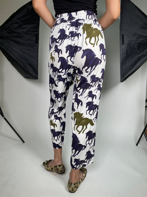 Pantalón Estampado Horses