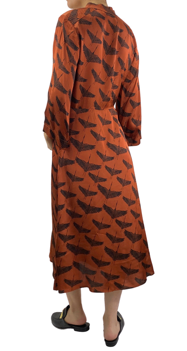 Vestido Maxi Aves