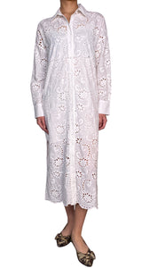 Vestido Camisero Broderie