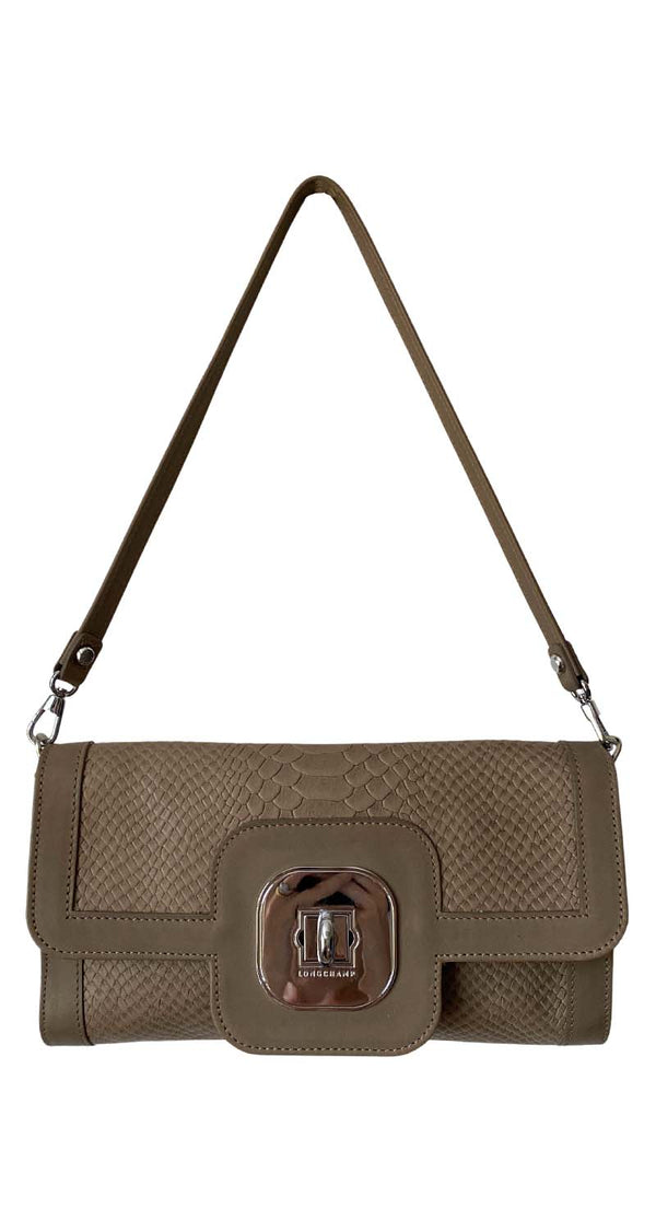 Cartera texturizada Beige