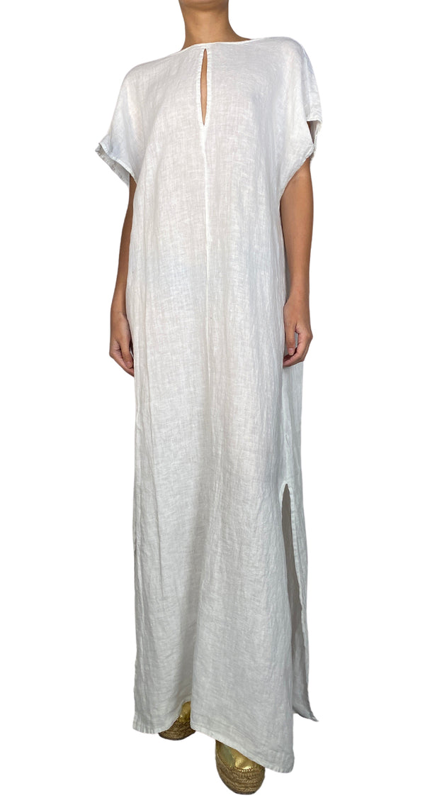 Vestido Tunica Blanca Polonio by Magma