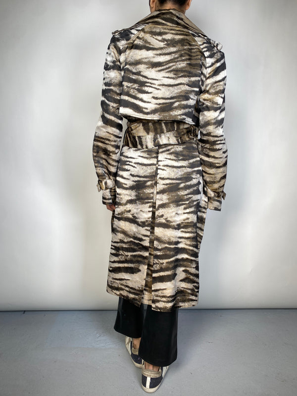 Trench Animal Print