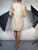 Vestido Mini Beige