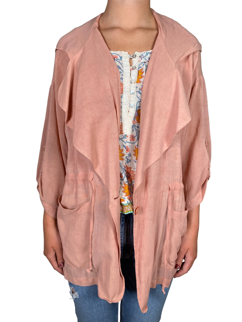 Chaqueta Ligera Palo Rosa