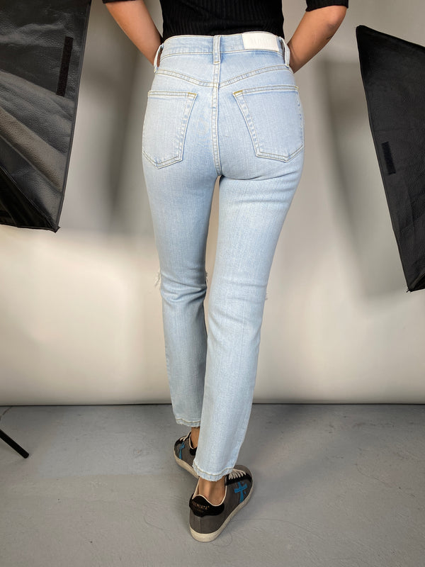 Jeans High Rise Ankle Crop