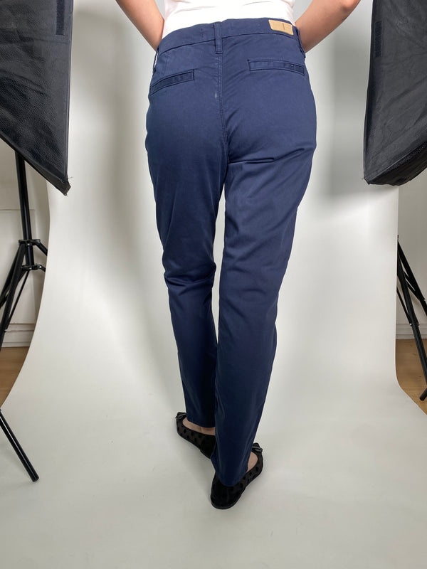 Pantalón Tela Azul