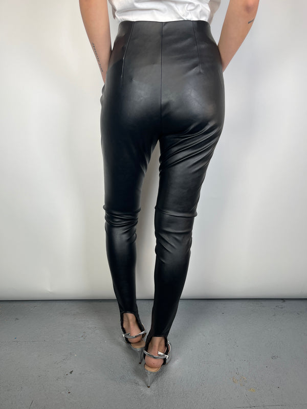 Leggings Cuero Vegano