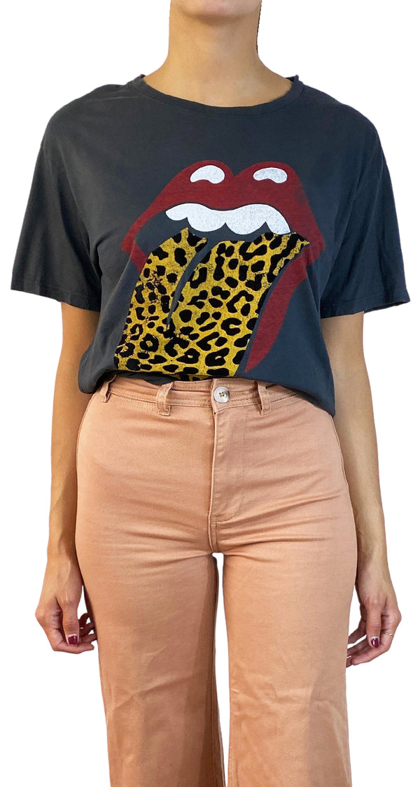 Polera The Rolling Stones Animal Print