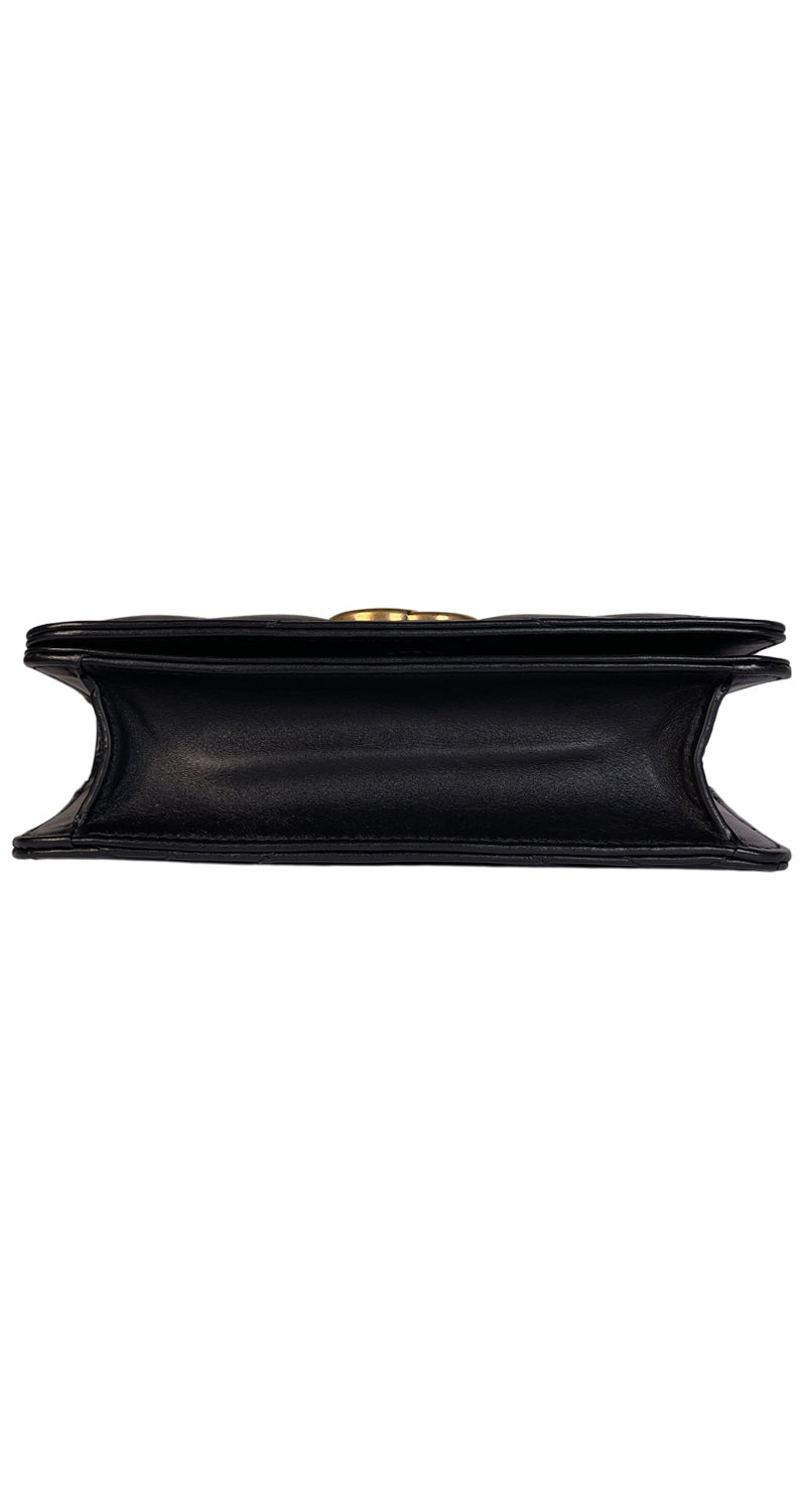 Bandolera Cuero Negro