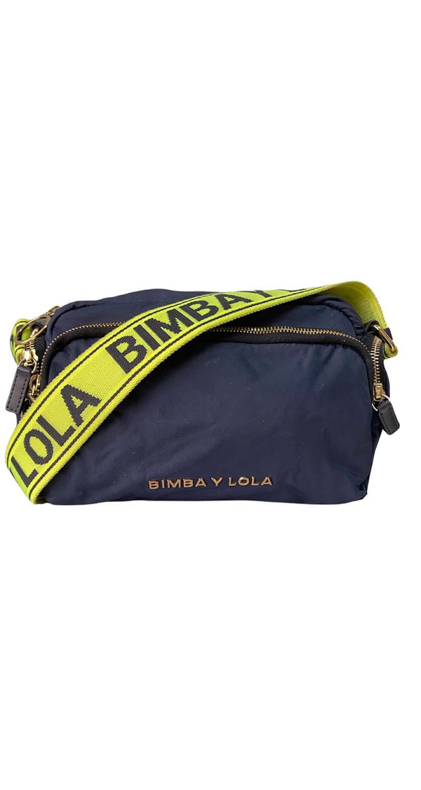 Bandolera Navy Neón
