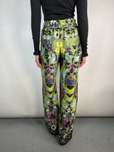 Pantalón Estampado Satinado