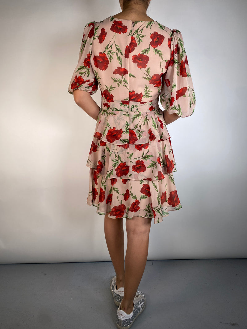 Vestido de Flores y Vuelos