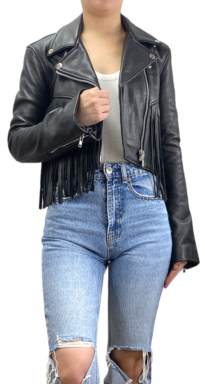 Chaqueta Flecos