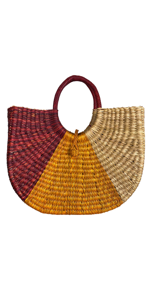 Cartera Mimbre Multicolor