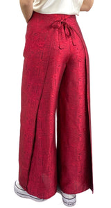 Pantalón Wrap Rojo