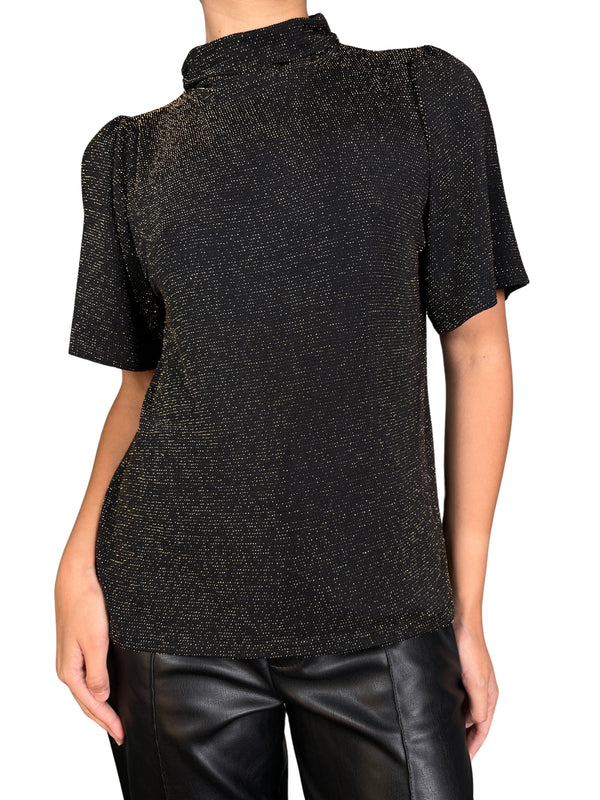 Polera Fibras Metalizadas