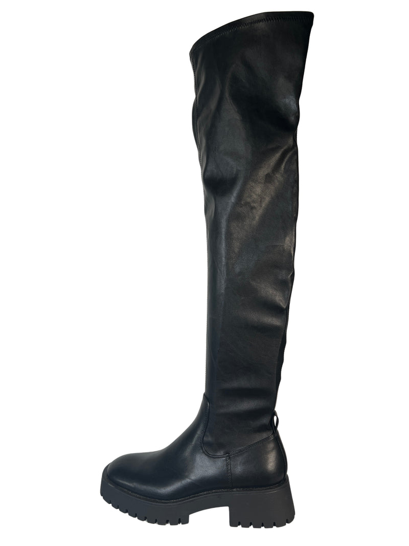 Botas Largas Cuero Vegano