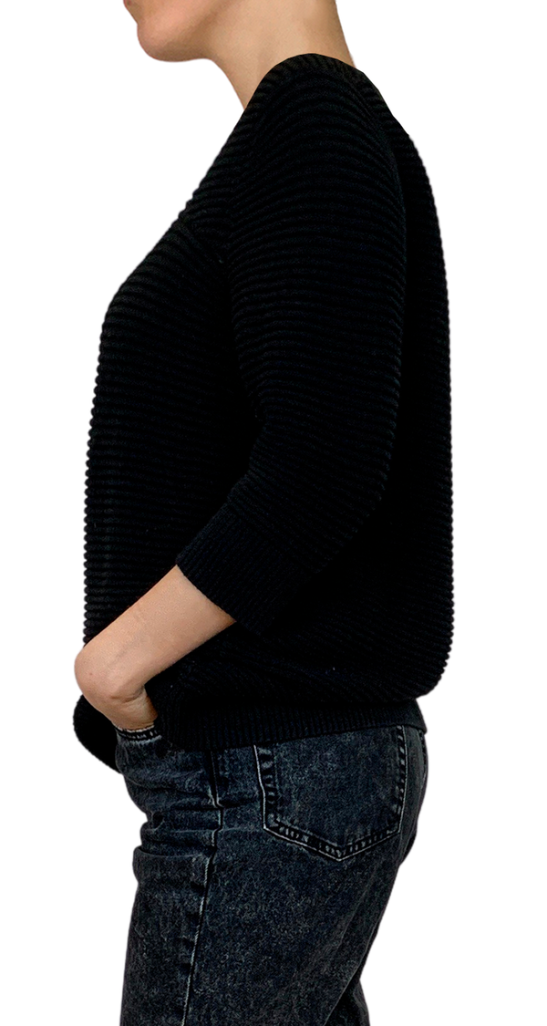 Sweater Rib Negro