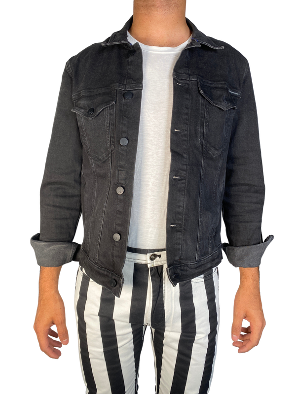 Chaqueta Unisex Denim Negro