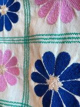 Set Flores Bordadas