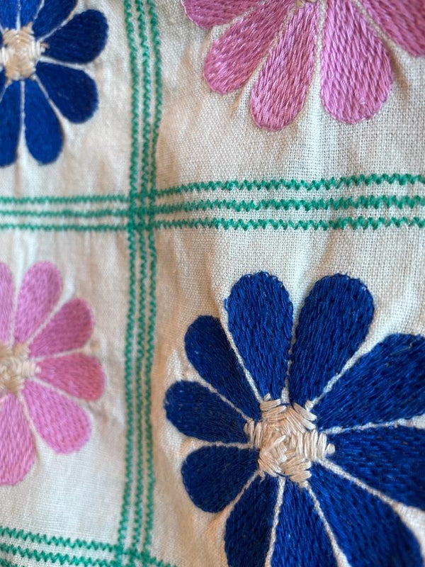 Set Flores Bordadas