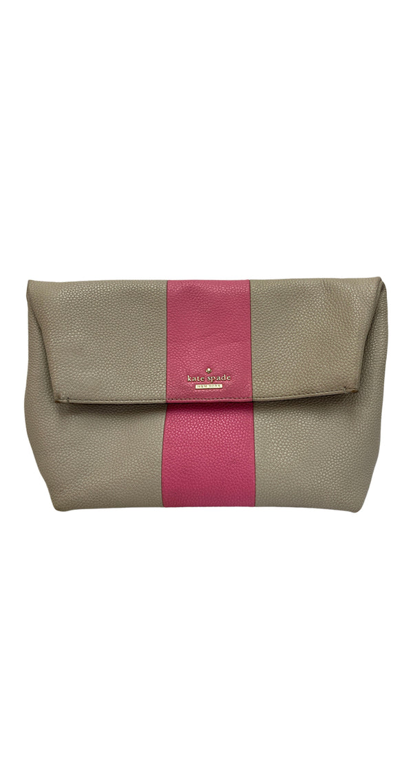 Bandolera Clutch Beige