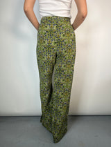 Pantalón Verde Estampado